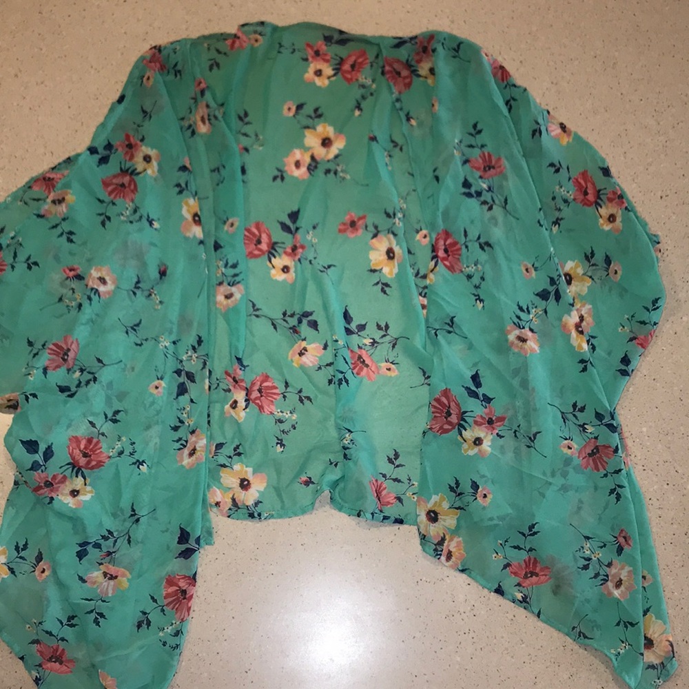 Floral kimono